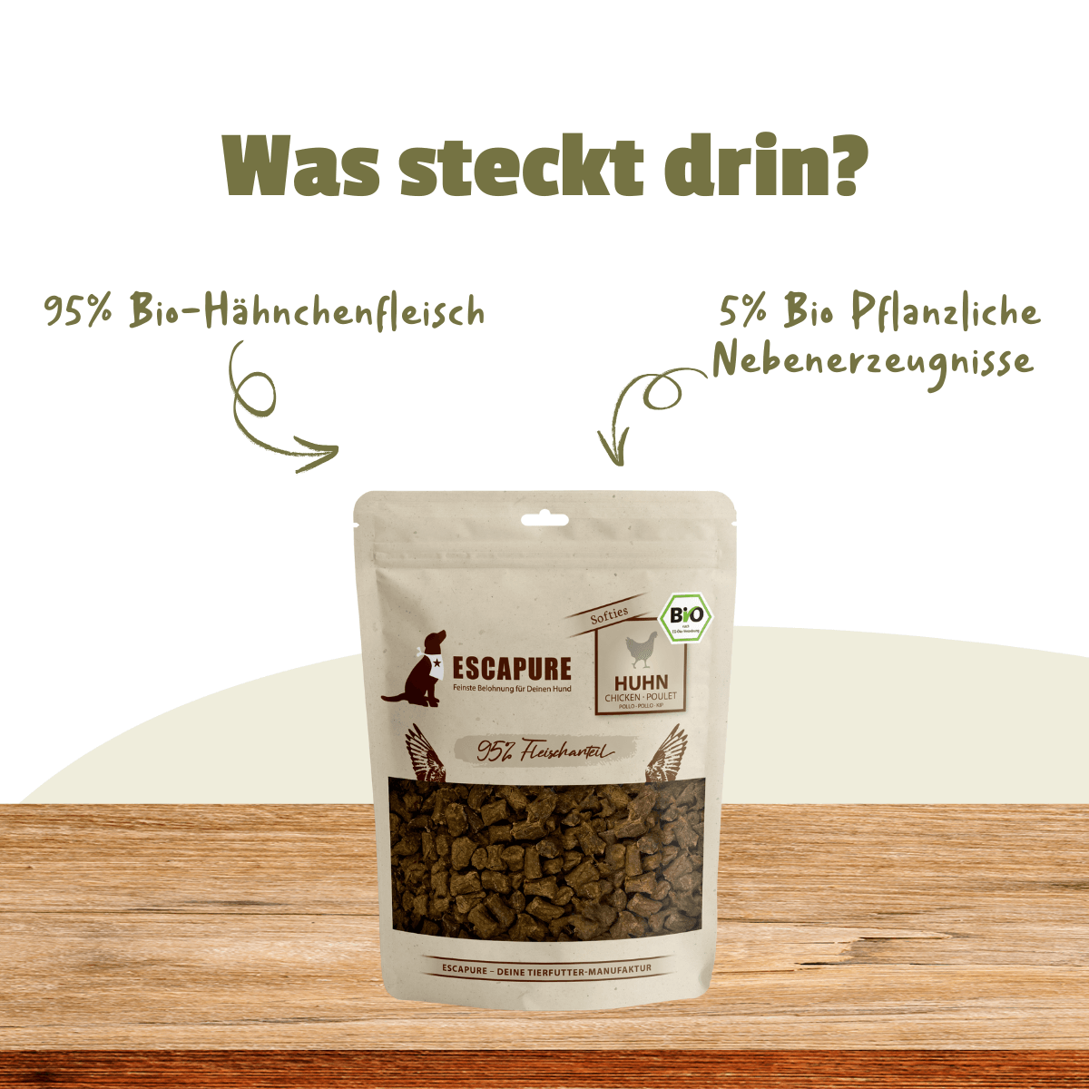 BIO Hähnchen Snack Soft