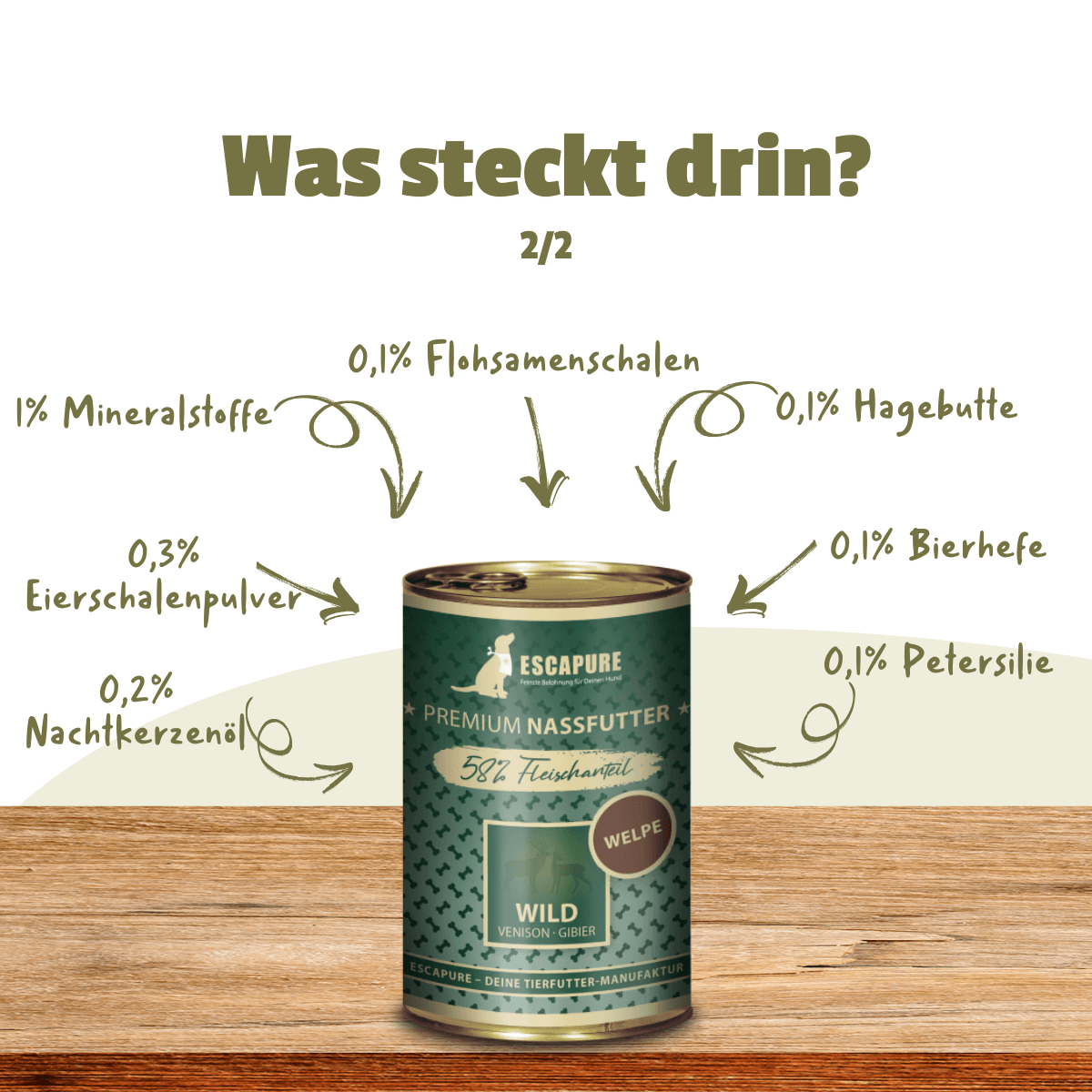 Welpen-Menu Wild & Kaninchen