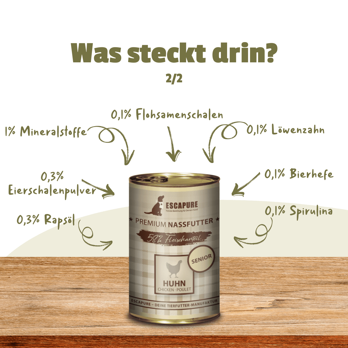 Senior-Menü Hähnchen