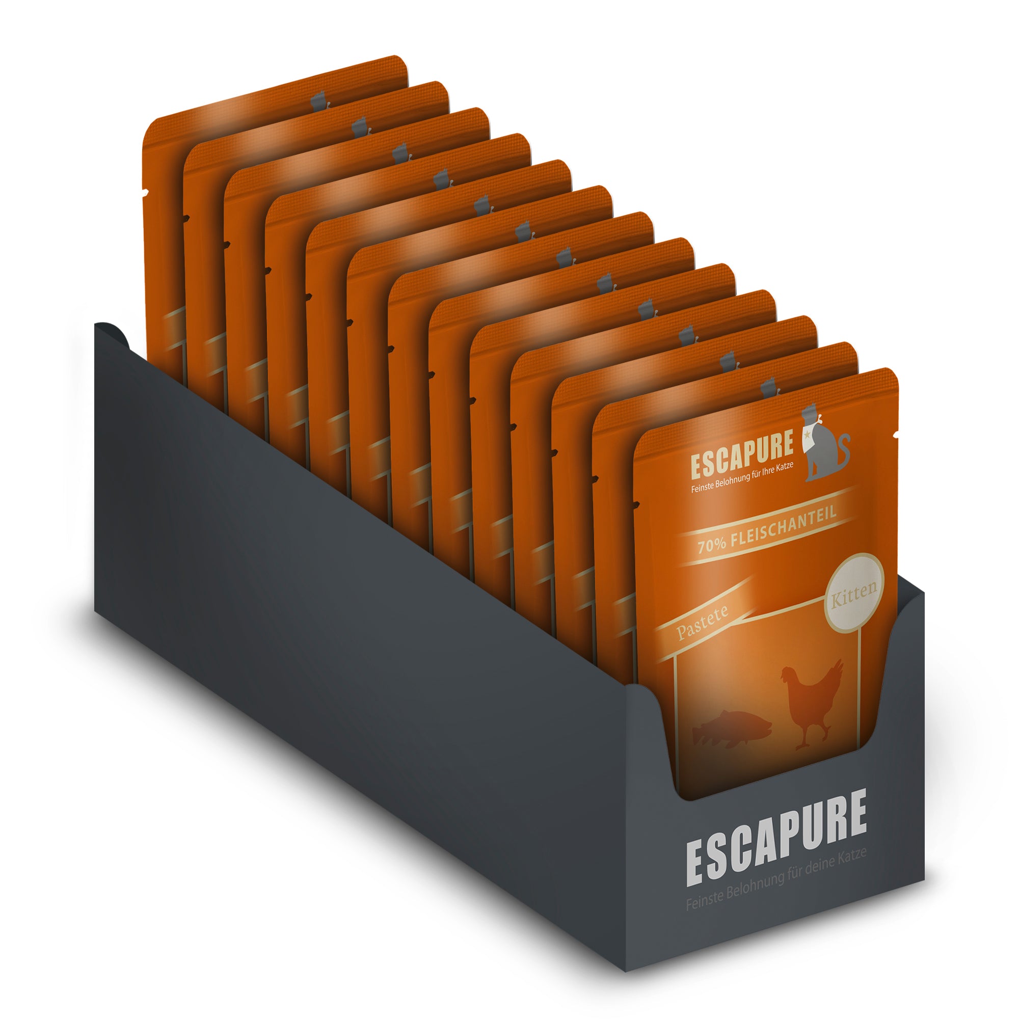 Katze Kitten Lachs & Huhn