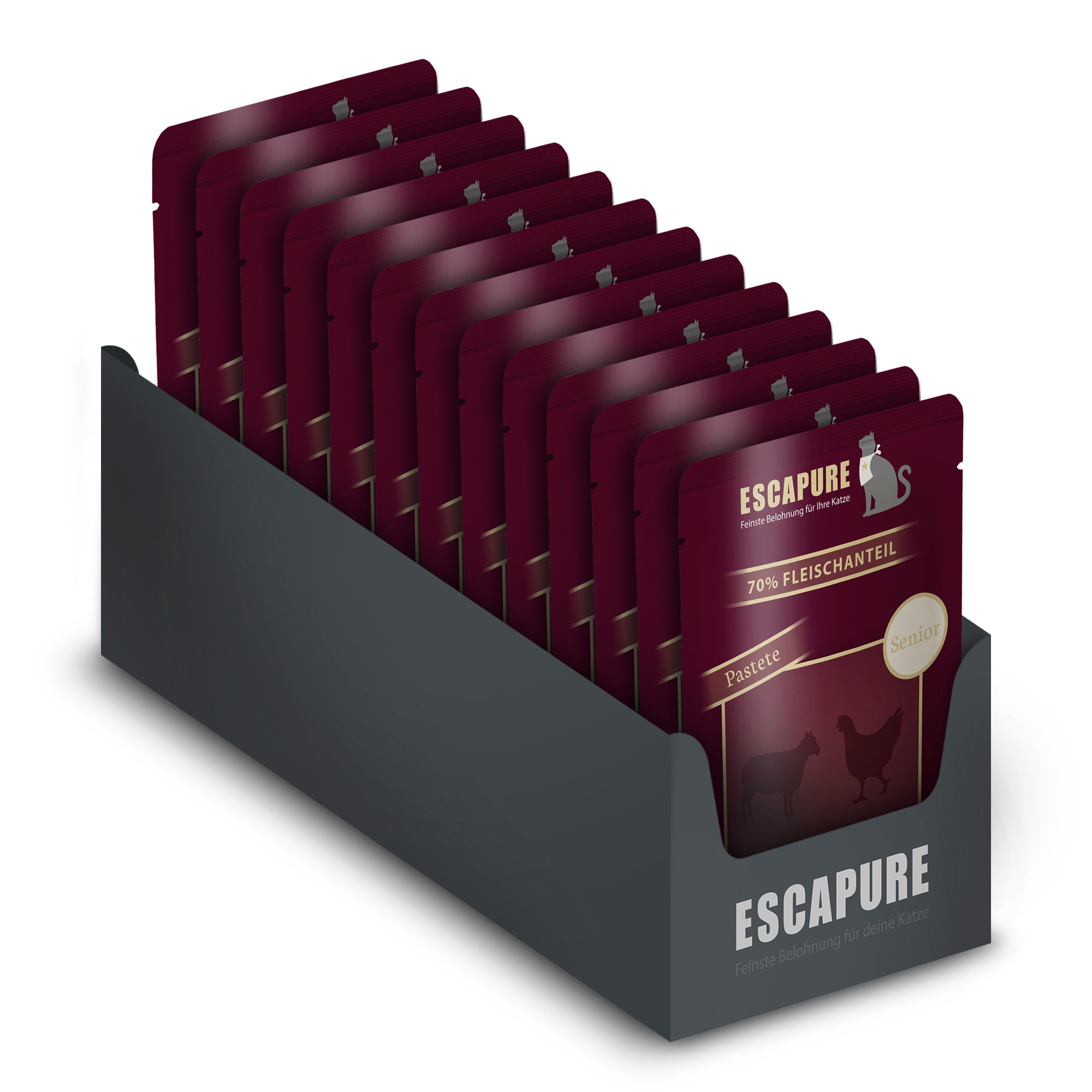 Katze Senior Lamm & Huhn