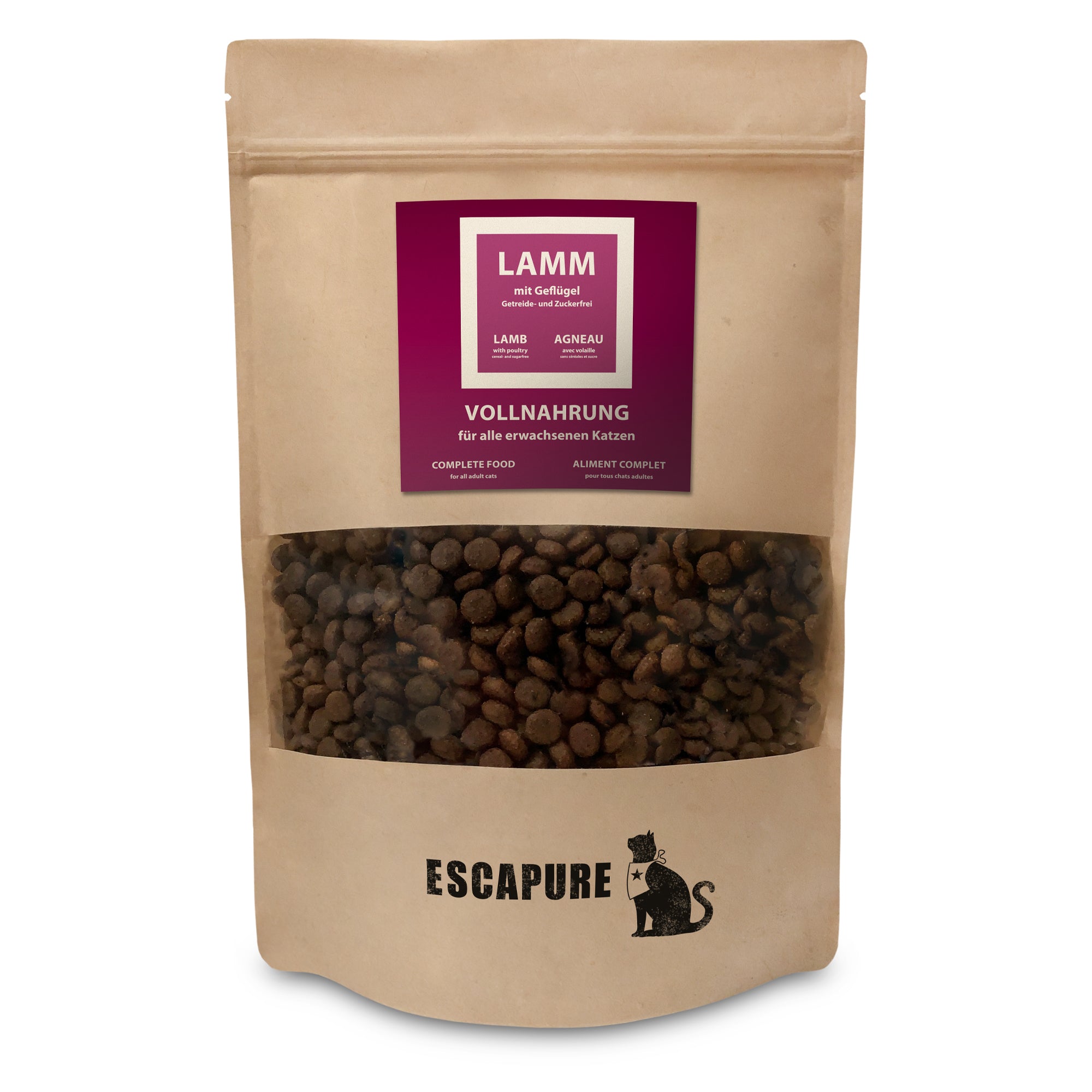 Trockenfutter Lamm & Hähnchen – Glutenfrei & proteinreich