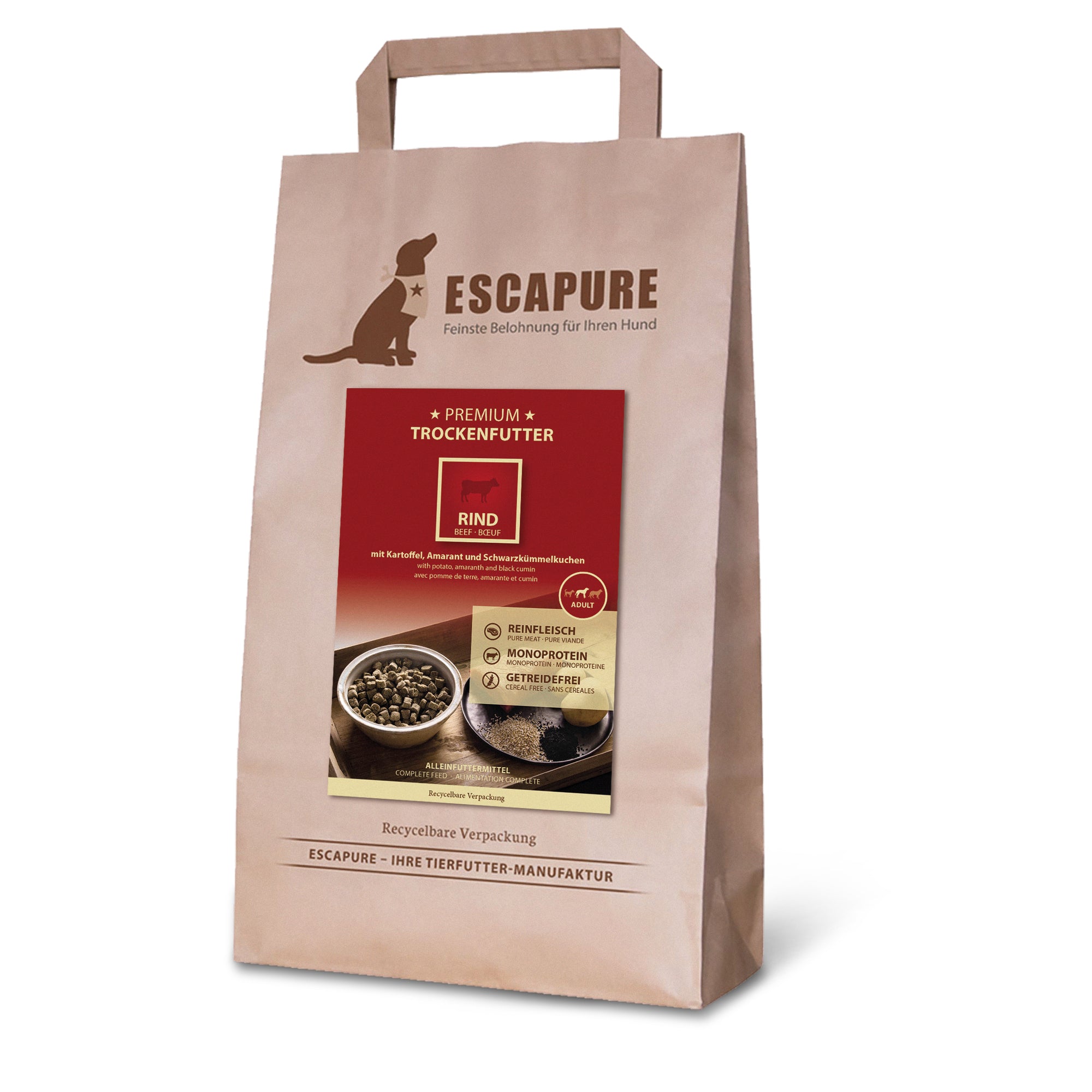 Rind Premium Trockenfutter