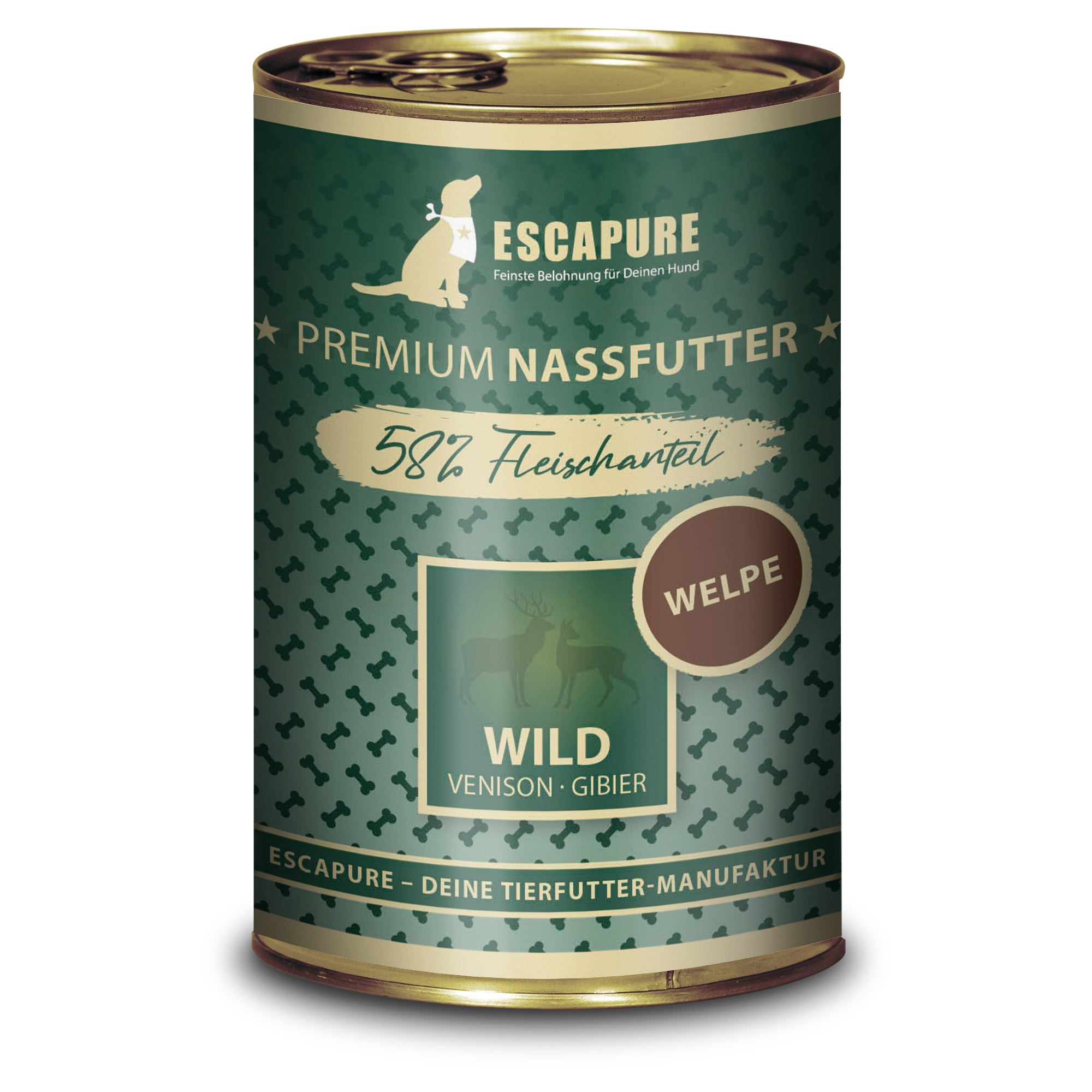 Welpenfutter Wild & Kaninchen – Natürliche Ernährung