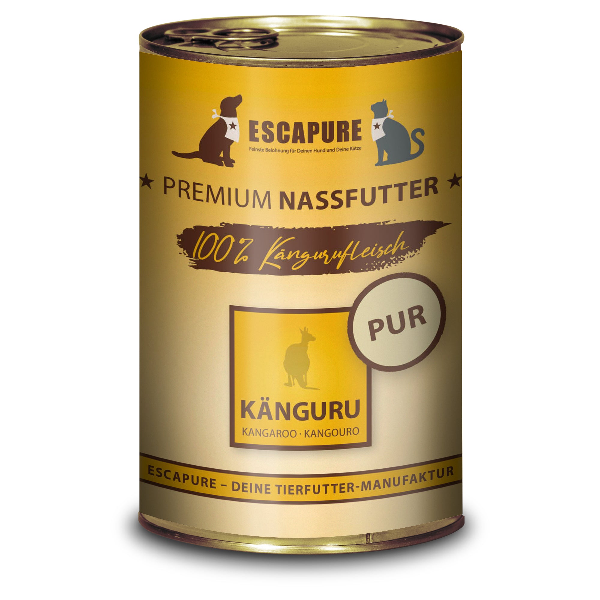 känguru hundefutter Känguru PUR