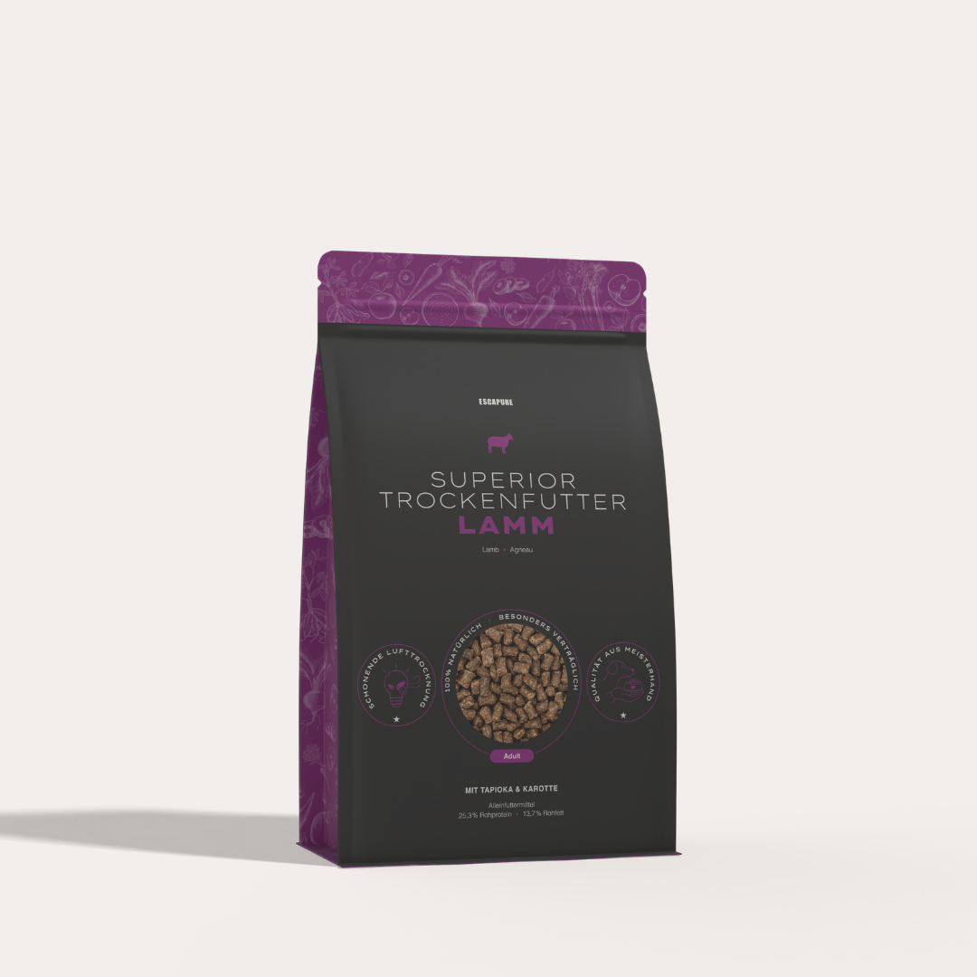 Superior Trockenfutter Lamm