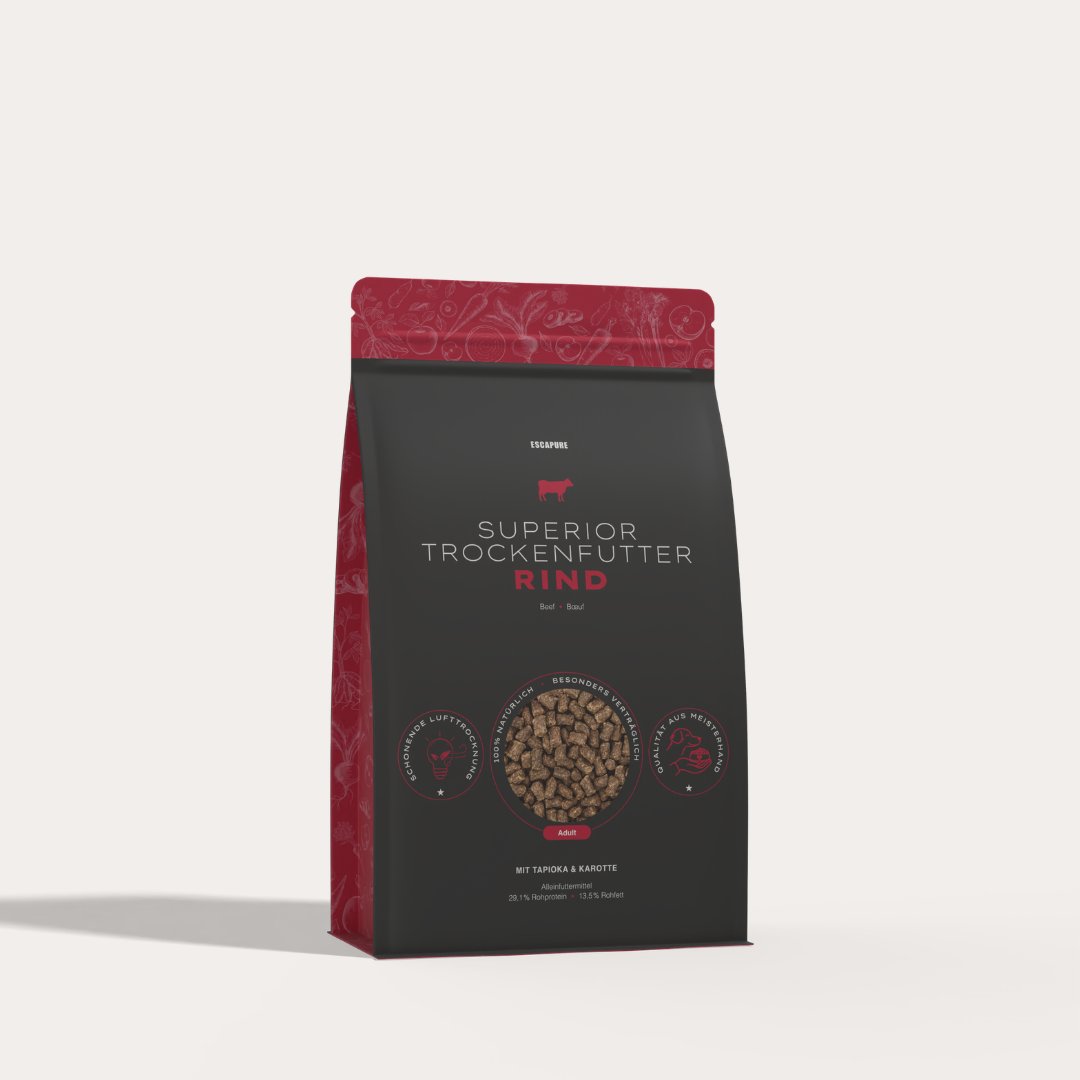 Superior Trockenfutter Rind
