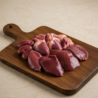 Rind mit Innereien
