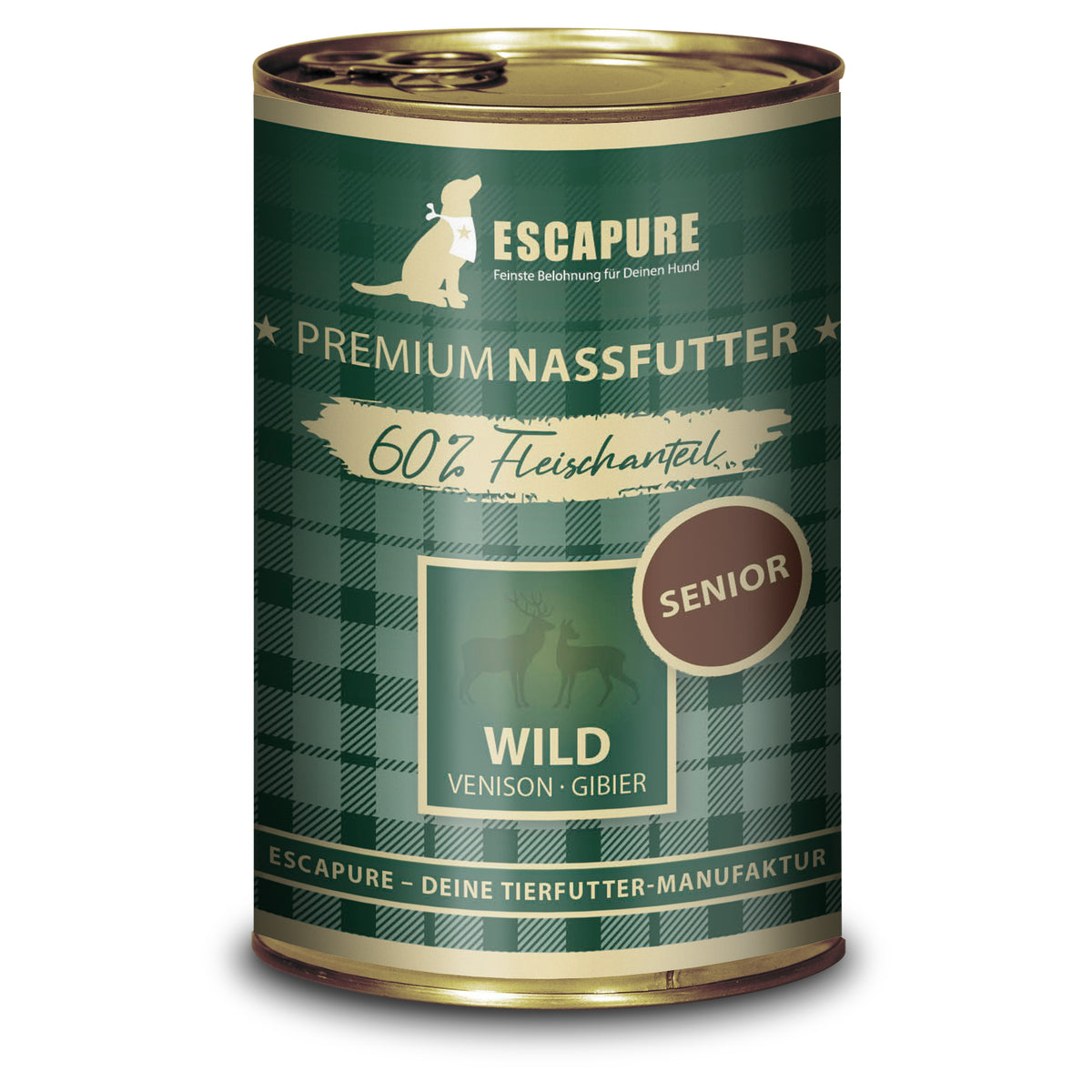 Seniorenfutter Wild & Zucchini – Für Vitalität & Wohlbefinden