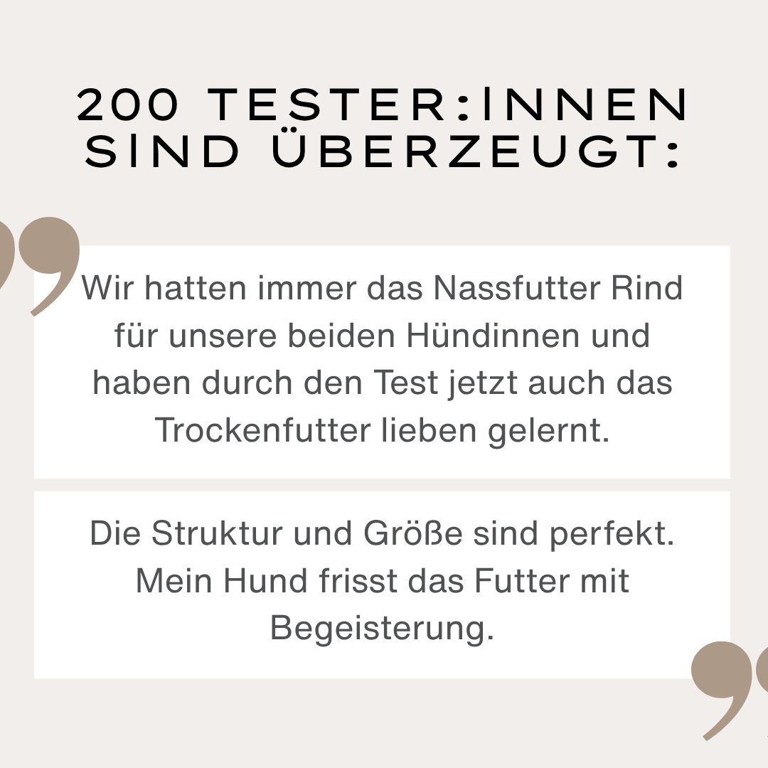 Superior Trockenfutter Rind